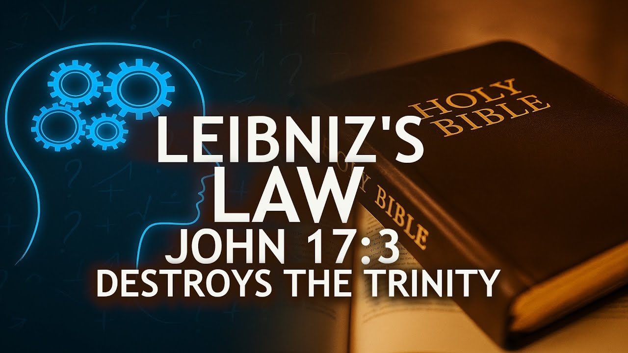 Leibniz's Law And How John 17:3 Destroys The Trinity [Trinity DILEMMA]