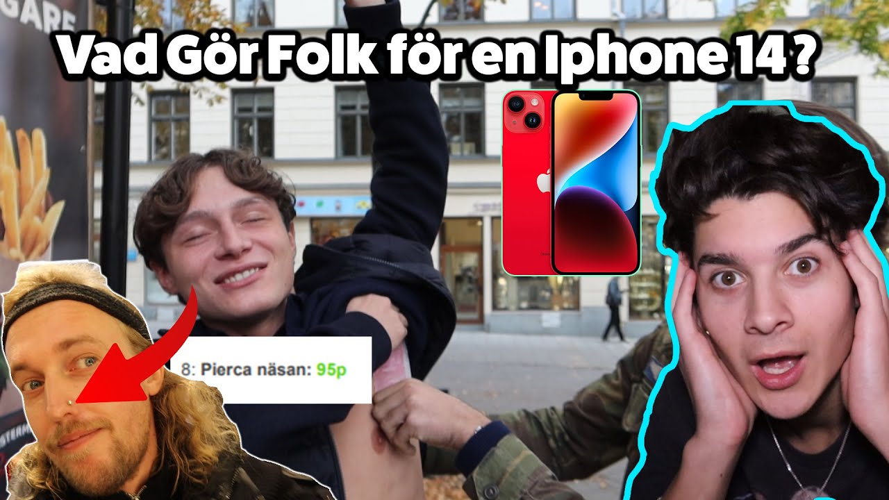 VAD GÖR FOLK FÖR EN IPHONE 14?