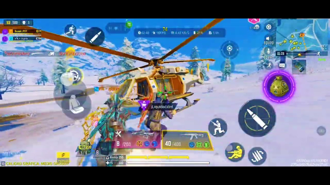 Dúo con ꪜꫝ・ꪑѻrrѻ Battle Royale COD MOBILE 2026. Like y suscríbete.