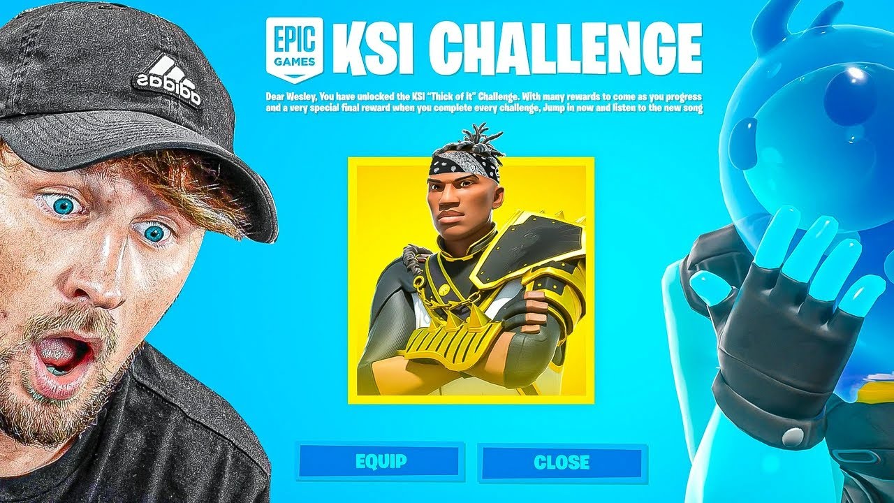 Испытание KSI «Thick Of It» в Fortnite!!