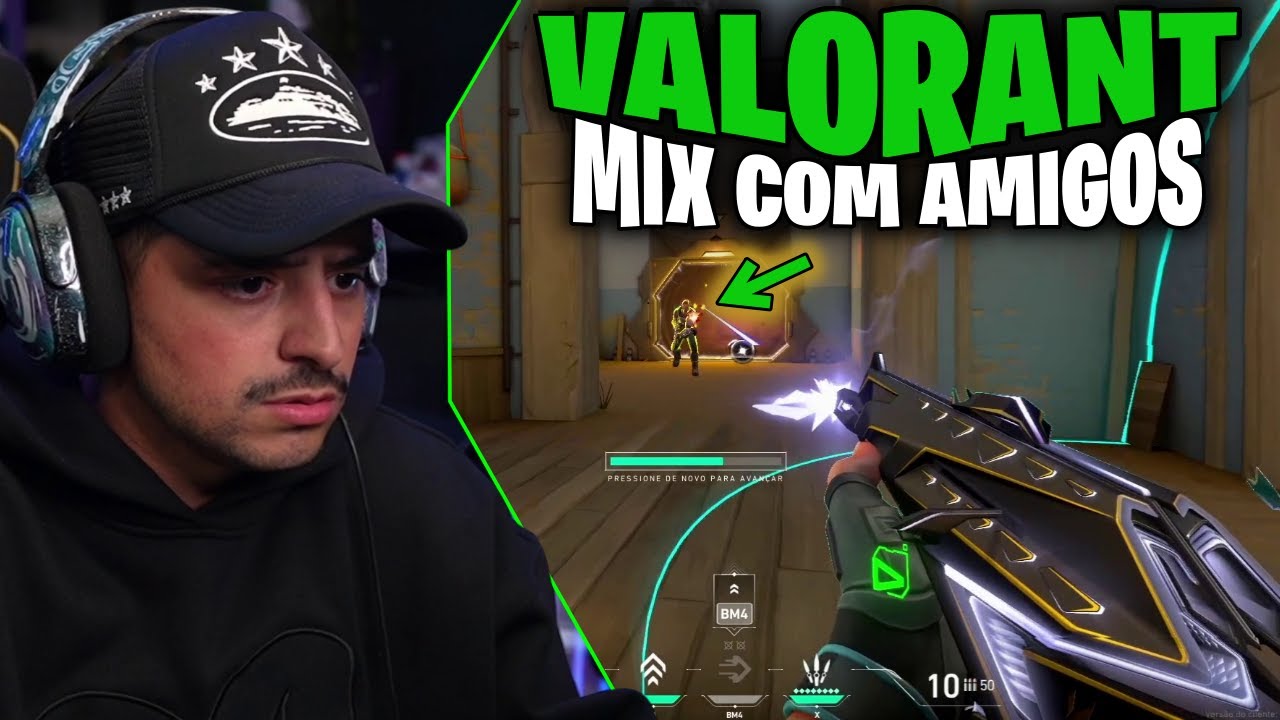 CORINGA NO MIX DE VALORANT COM OS AMIGOS