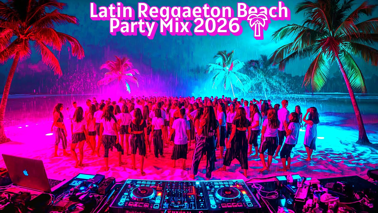Latin Reggaeton Beach Party Mix 2026 🌴 Beach & Night Club Vibes