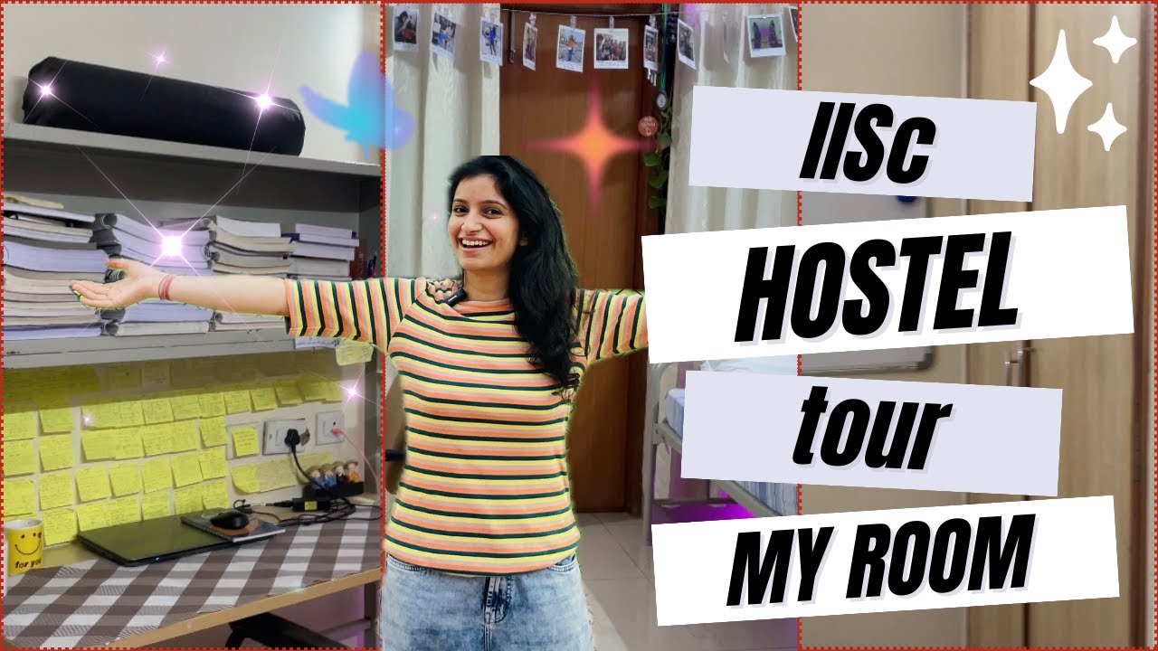 IISc Hostel😍||My Room❤||My study table||IISc campus||Hostel terrace ||