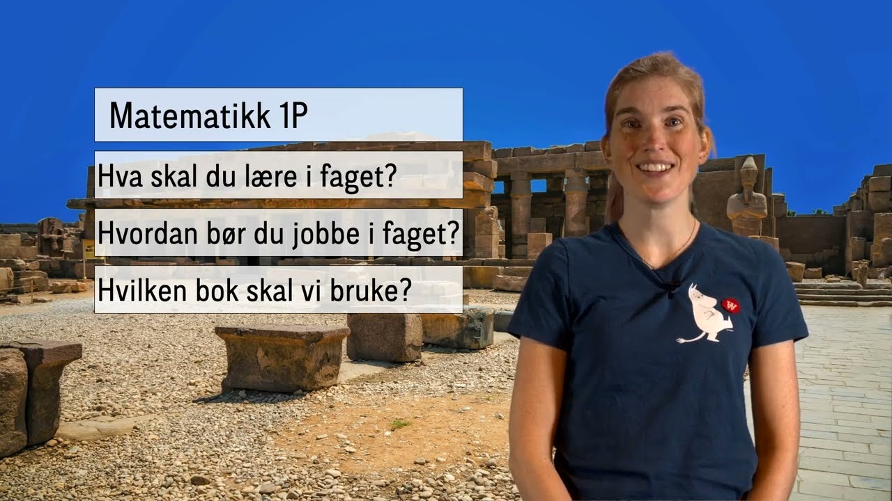 Dette lærer du i Matematikk 1P