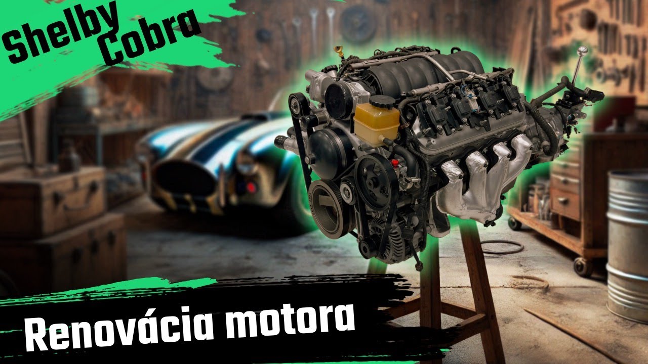 Garážové nálezy - Shelby Cobra #3 Renovácia V8 - Boostmania.sk