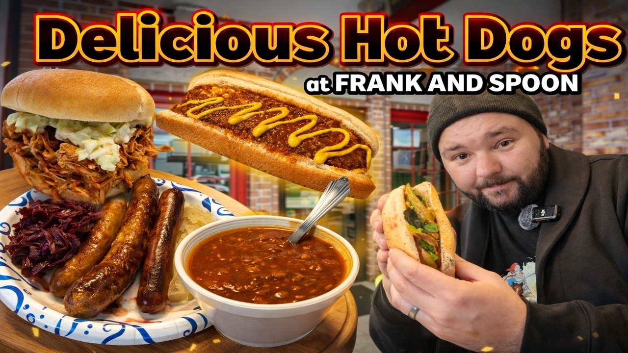 The Best Hot Dogs in Town?!  Frank & Spoon Review