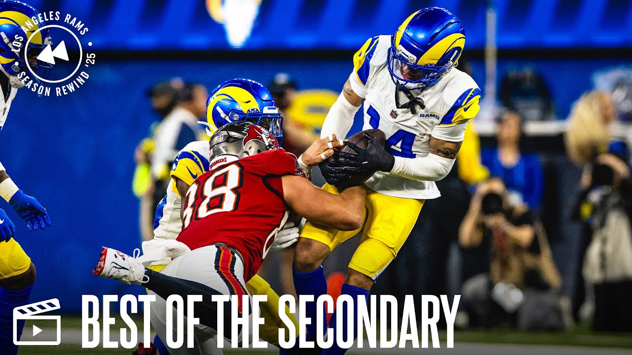 The Rams Secondary's Top Plays From The 2025 Season