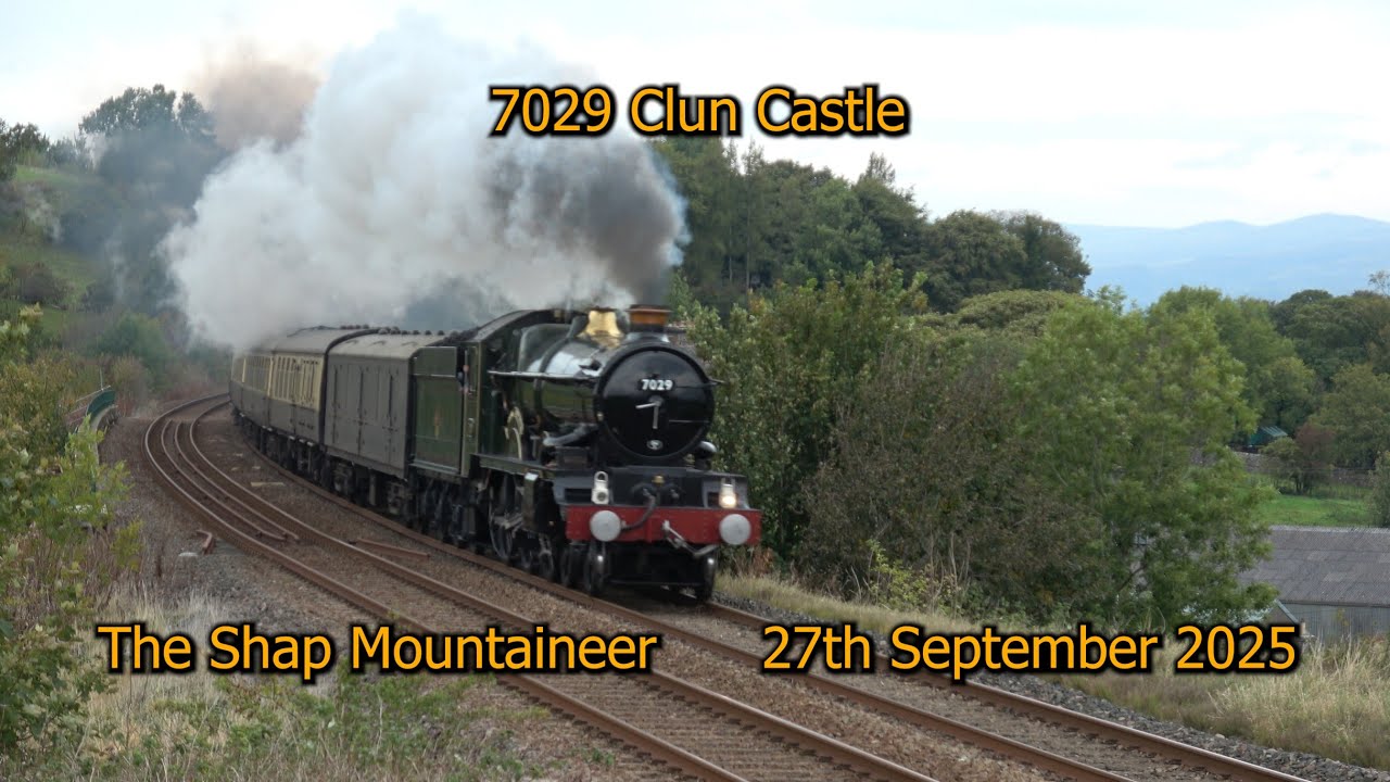 7029 Clun Castle The Shap Mountaineer 27th September 2025