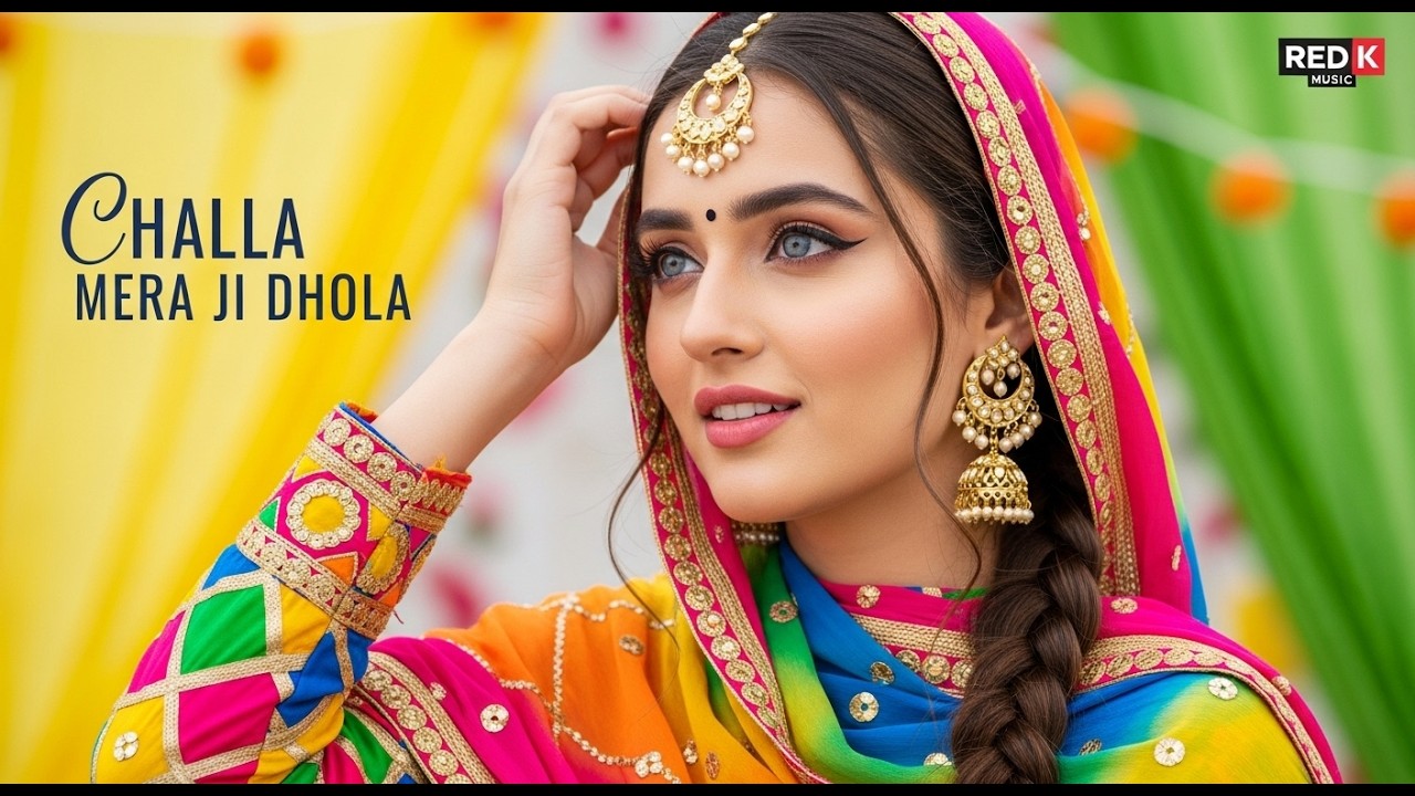 CHALLA MERA JI DHOLA (MUSIC VIDEO) SUKHIHACKER | RED K MUSIC | NEW PUNJABI  SONGS 2025 ❤️ ROMANTIC