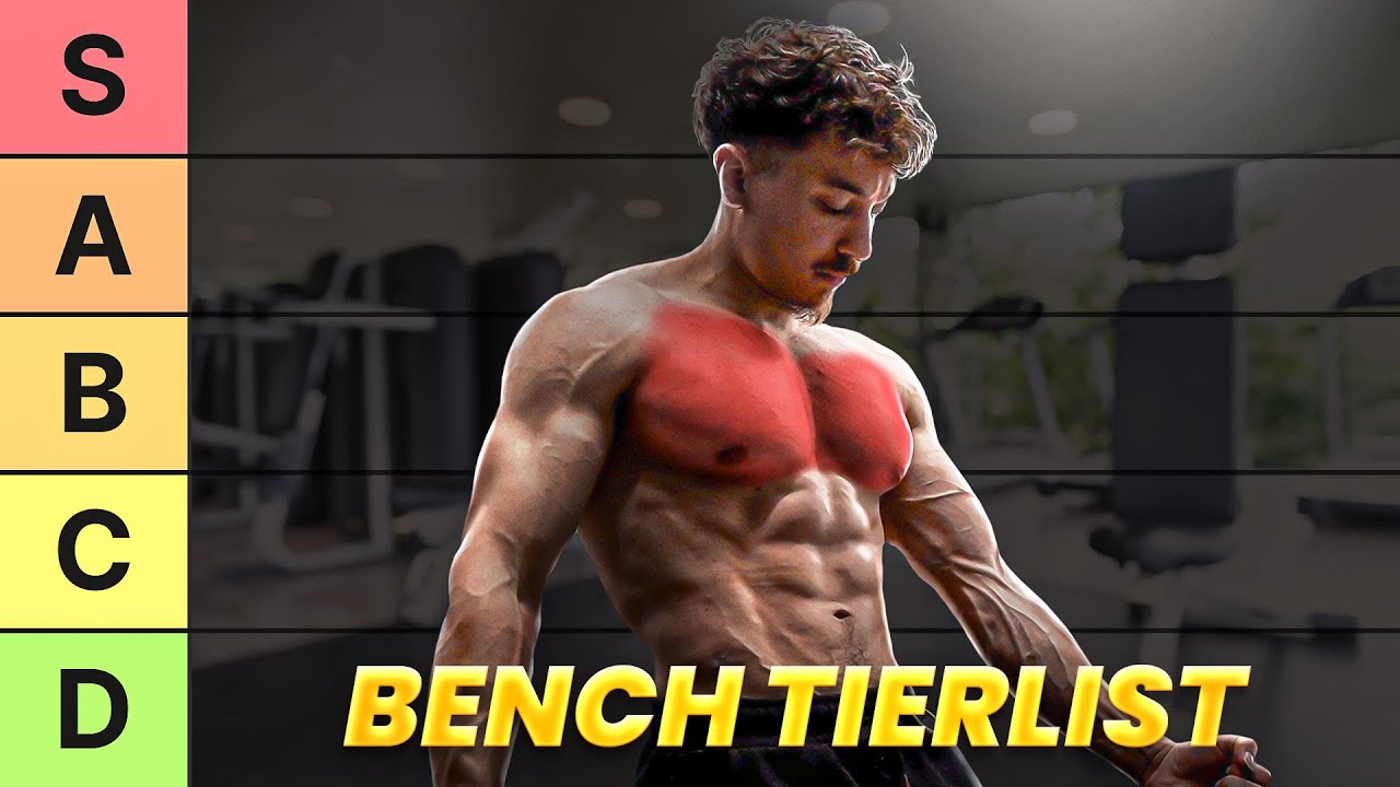 LA TIERLIST DES MEILLEURS EXERCICES POUR UN GROS BENCH