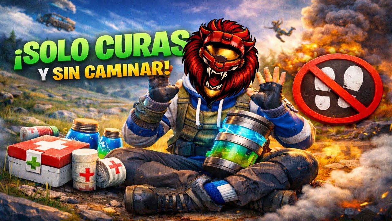 🔴SOLO CURAS Y SIN PODER CAMINAR - RETO EN FORTNITE