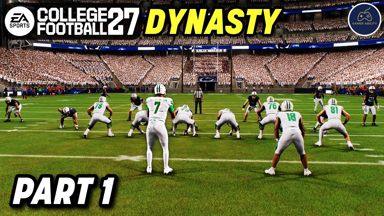College Football 27 Dynasty Mode Part 1 | INSTANT CLASSIC Marshall Debut! (PS5 PRO)