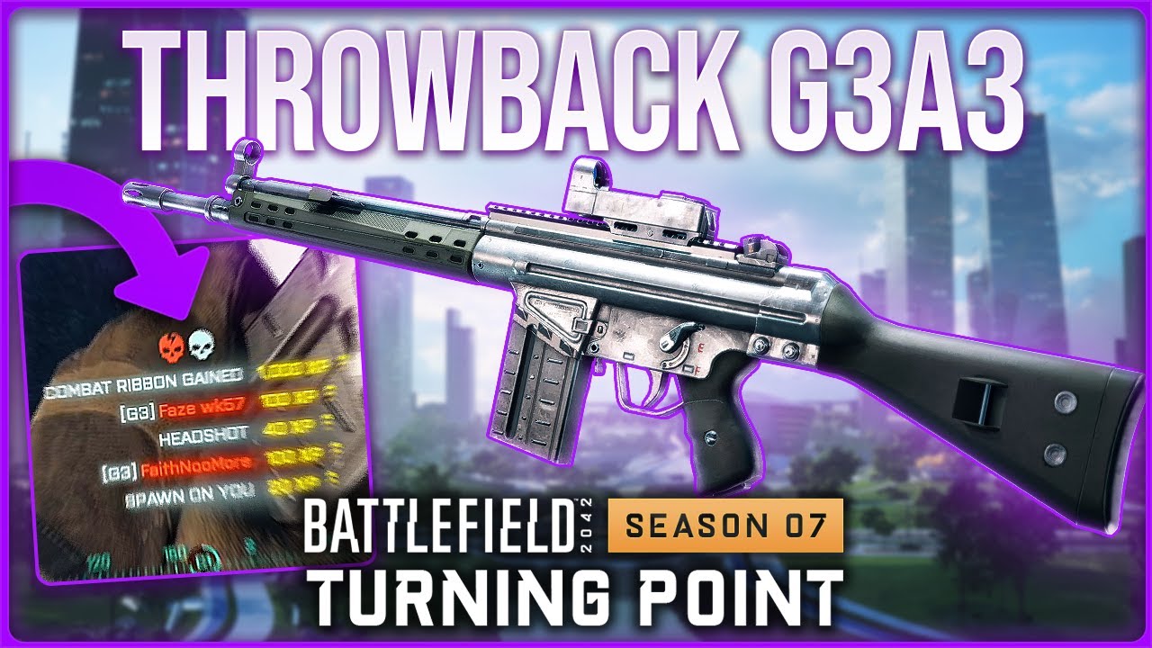 Throwback G3A3 on Kaleidoscope - Battlefield 2042 Season 7 Portal