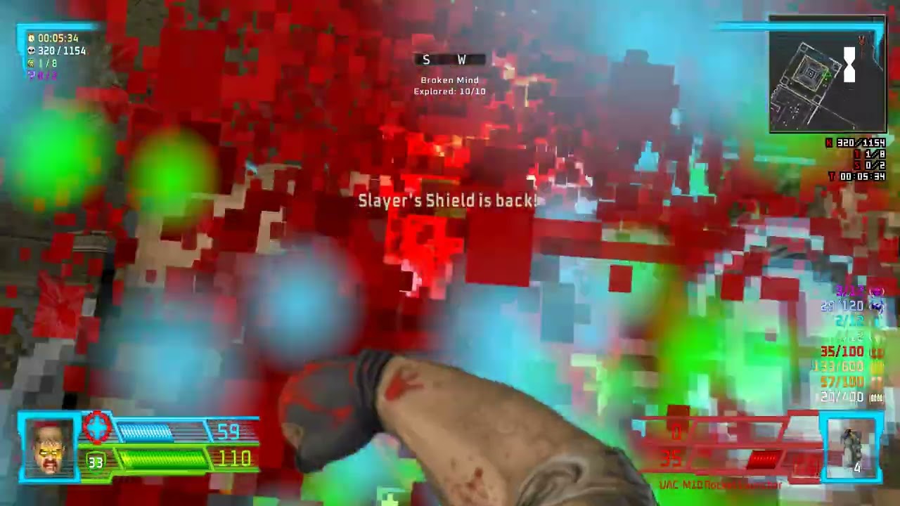 Doom II: Slaughterfest 3 - MAP10: Dunleitt/MAP11: Broken Mind