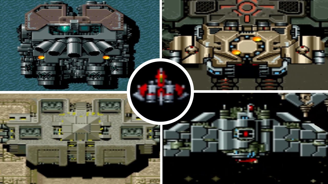 Game n°346 - Raiden Trad ( SNES ) All bosses