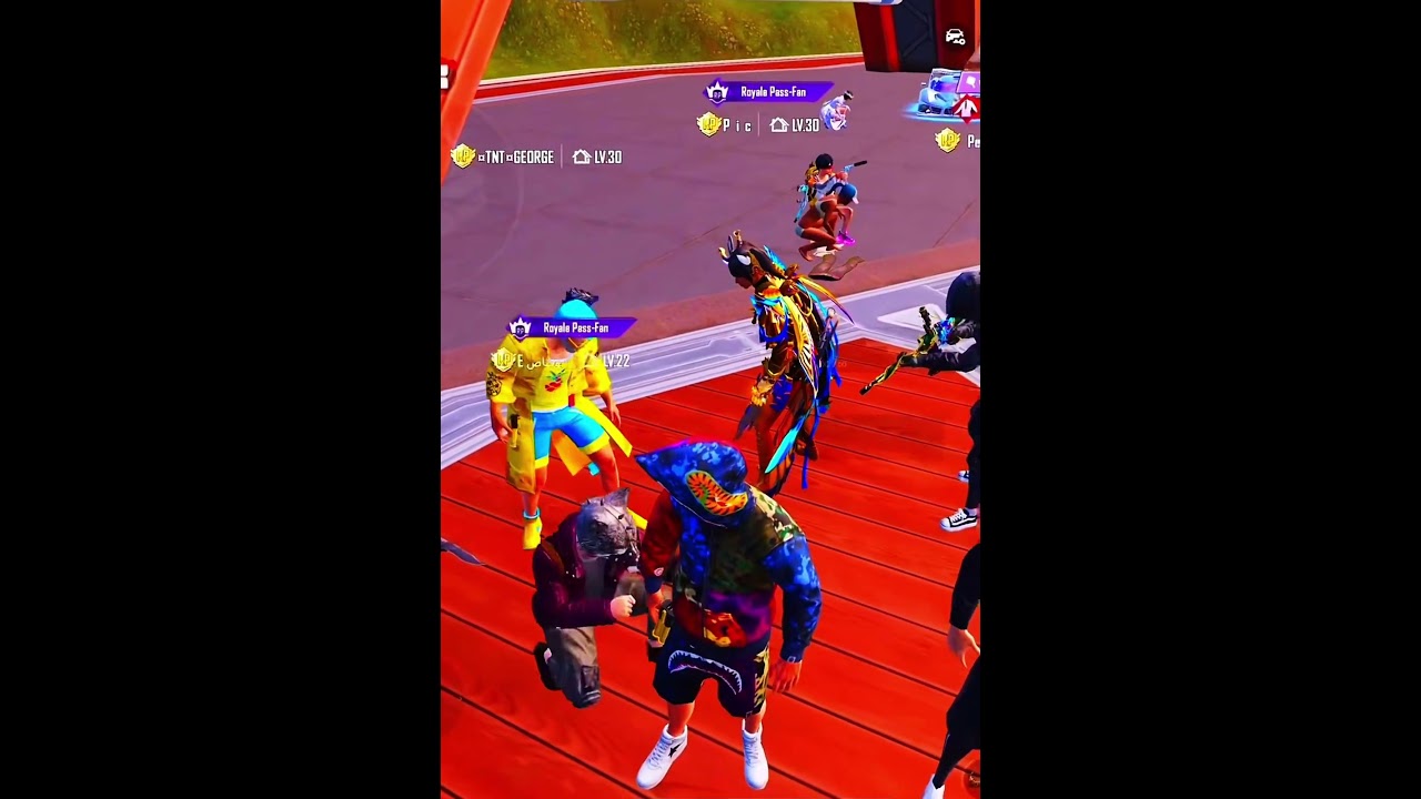 PUBGM EMOTE BATTLE FIGHT NOOB PRANK | CHEER PARK￼