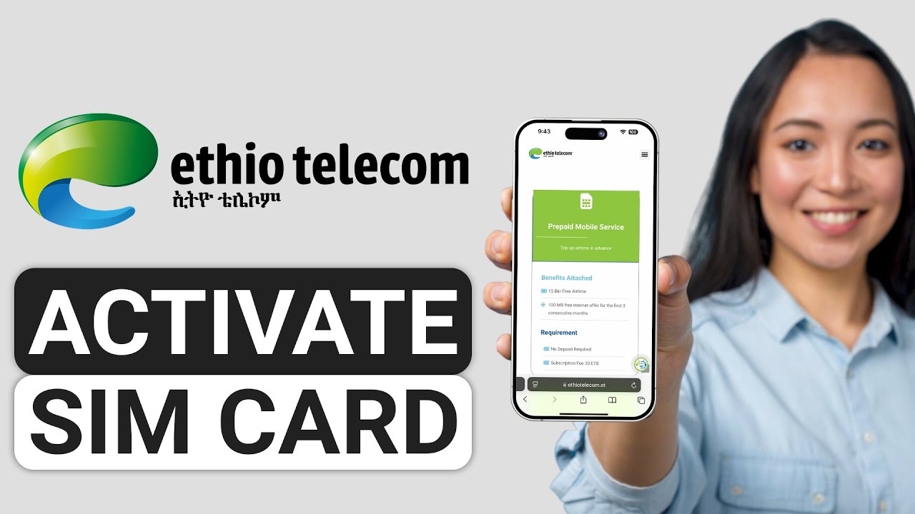 How To Activate Ethio Telecom Sim Card (2025) - Full Guide