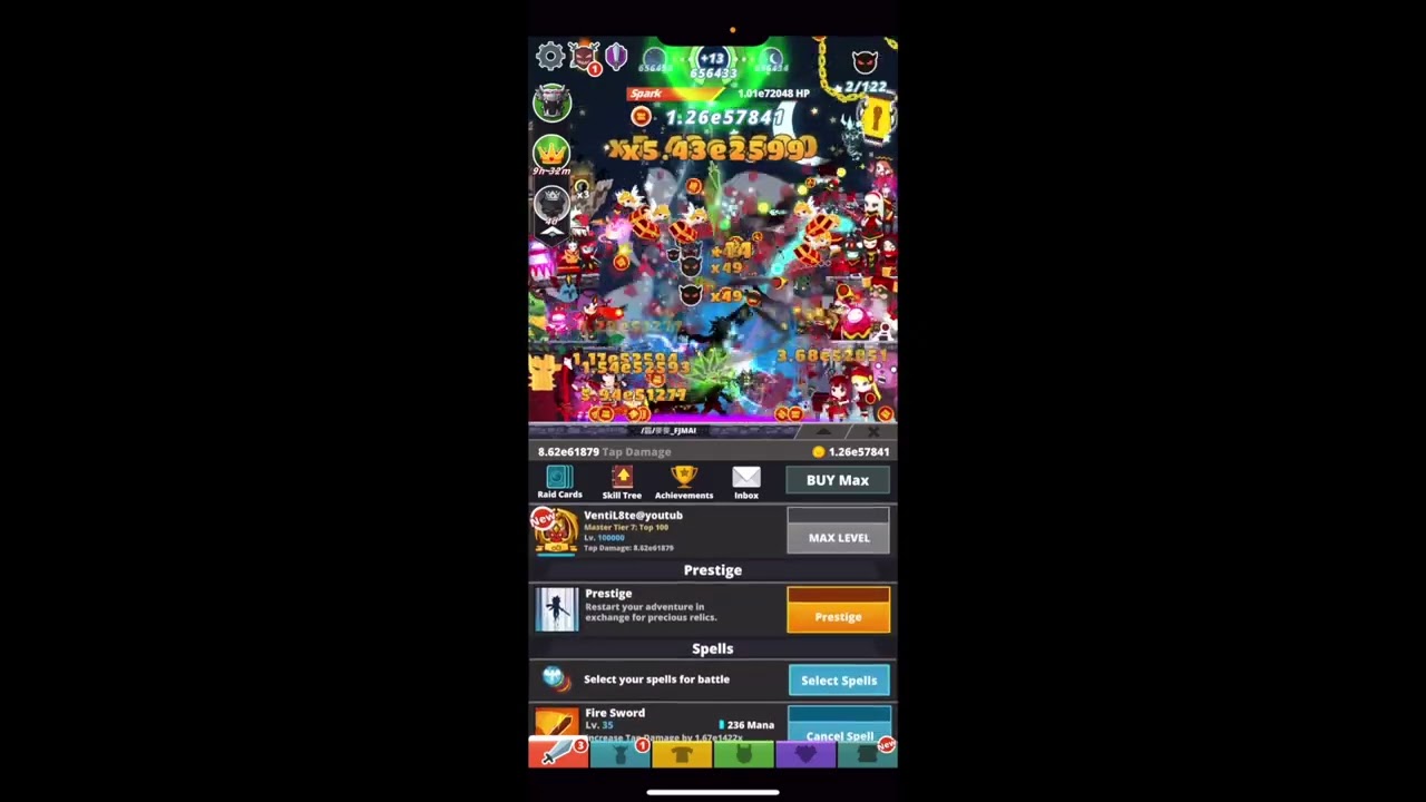 Tap Titans 2 | С НОВЫМ ГОДОМ | НОВОЕ РАЗРЕШЕНИЕ | СБРОС ТРАНСЛЯЦИИ