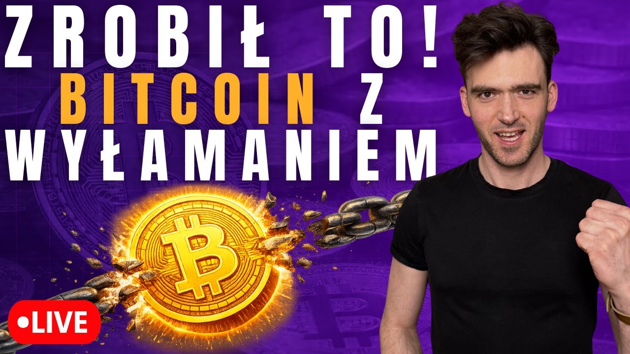 Bitcoin Wybił Długoterminowy Op&oacute;r! Przed BTC Kolejny Ważny Poziom | Analiza LIVE
