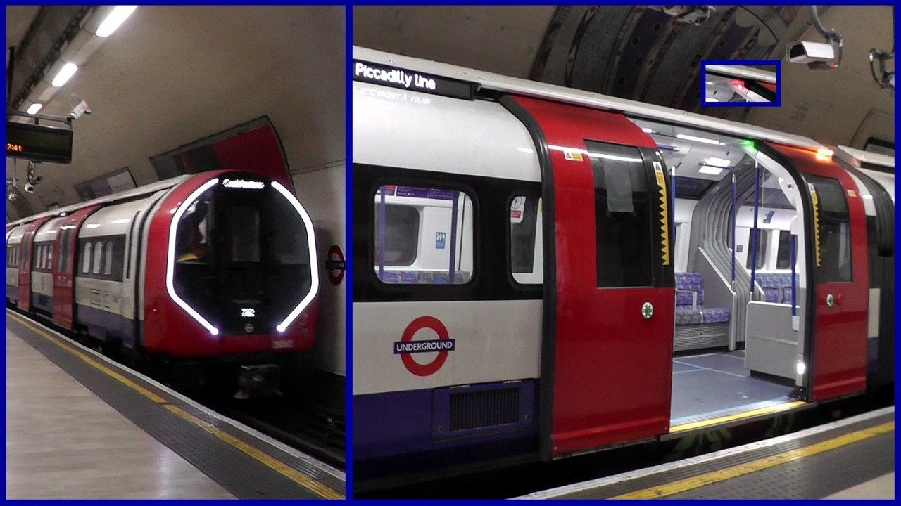 First View - Brand New 2024ts London Tube Train