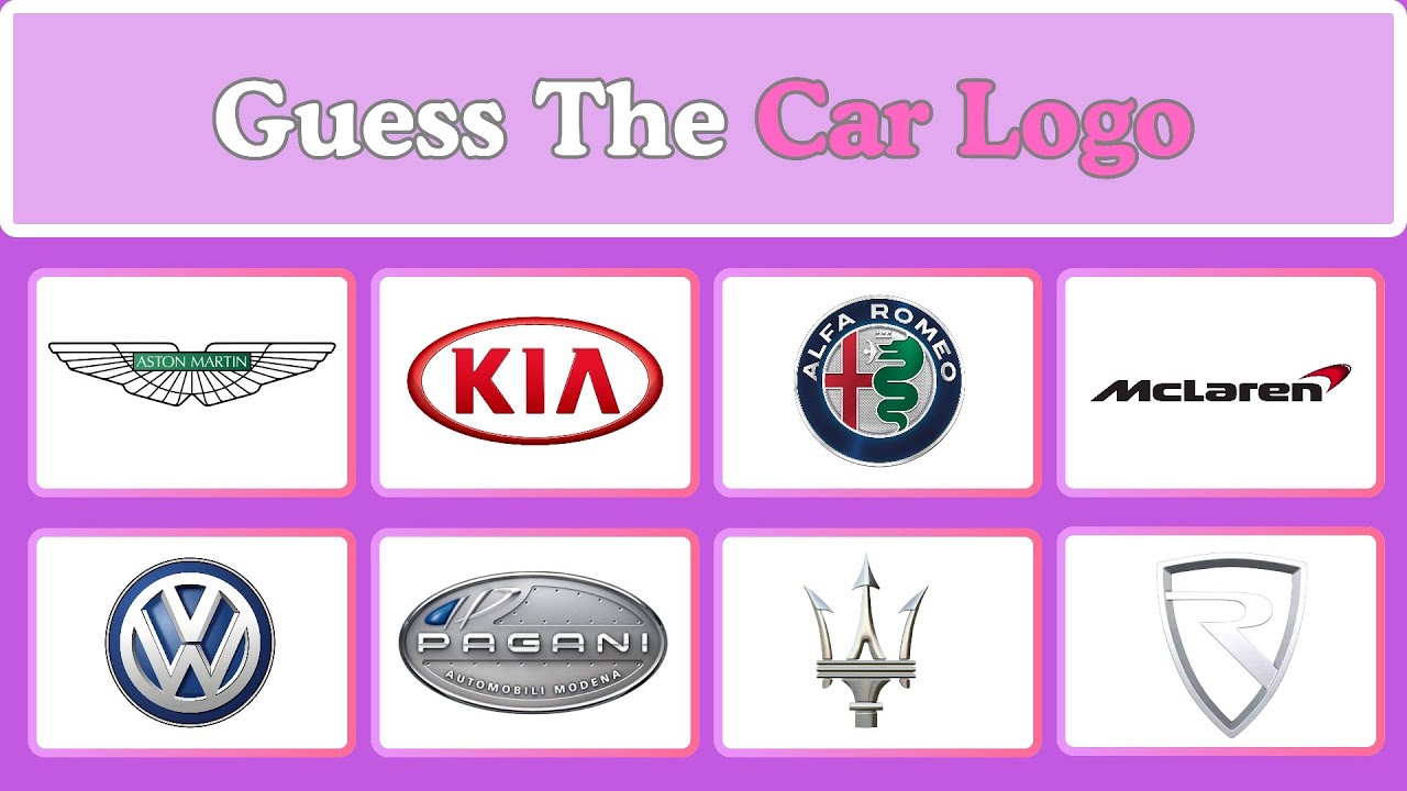 Guess Car Brand by their logo