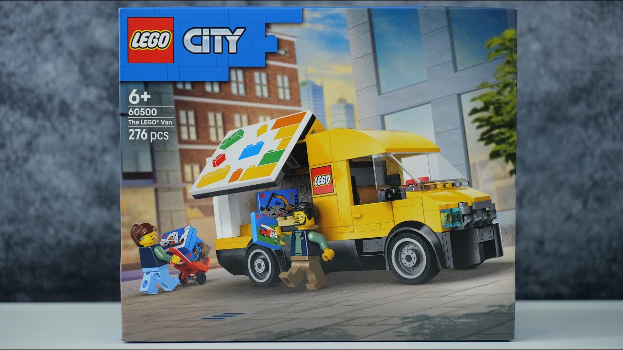 LEGO City 60500 Фургон LEGO — Обзор быстрой сборки LEGO