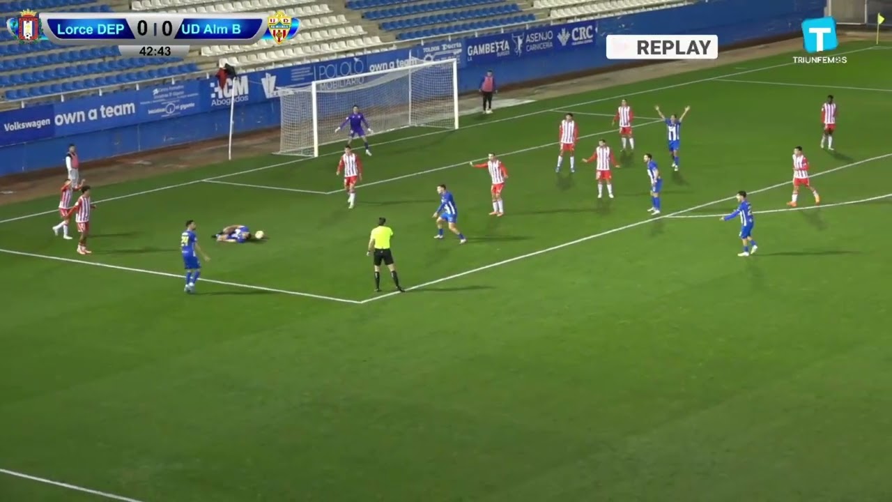 Lorca Deportiva 1-0 UD Almería B. Resumen 