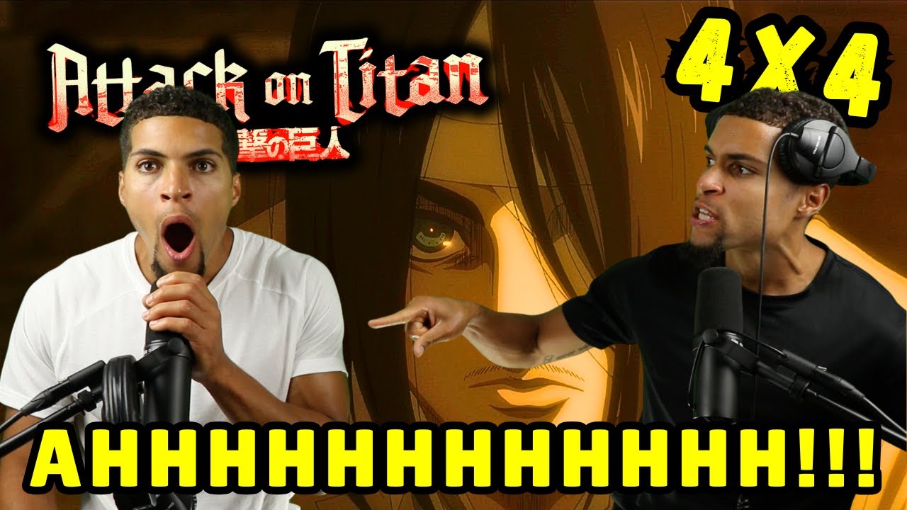 AHHHHHH!!! | Attack On Titan 4x4 REACTION!! | "From One Hand To Another"