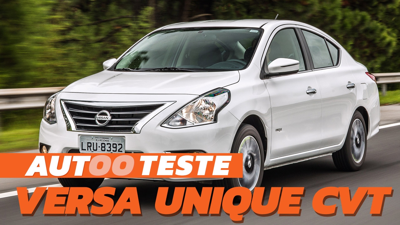 AUTOO avalia o Nissan Versa Unique CVT