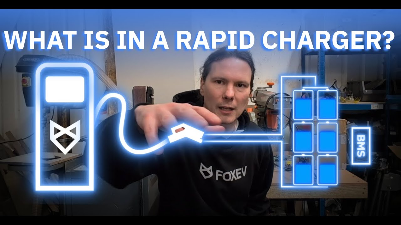 What is inside an EV rapid charger?