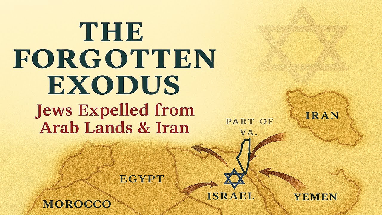 The Forgotten Exodus: Jews Expelled from Arab Lands & Iran  #JewishHistory #JewishRefugees
