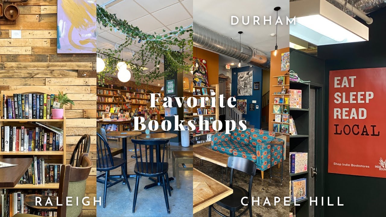 Favorite Bookstores in North Carolina 📖