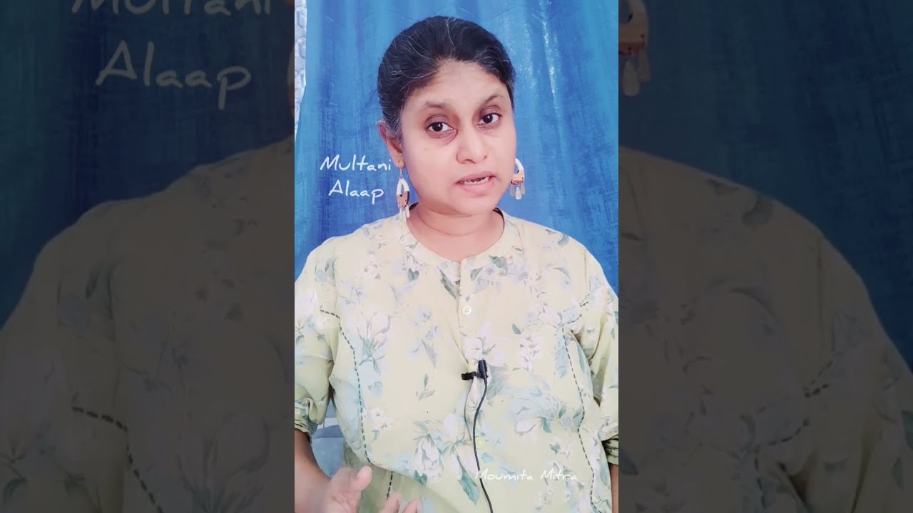 Raag Multani Alap | Swar and Akar | Moumita Mitra