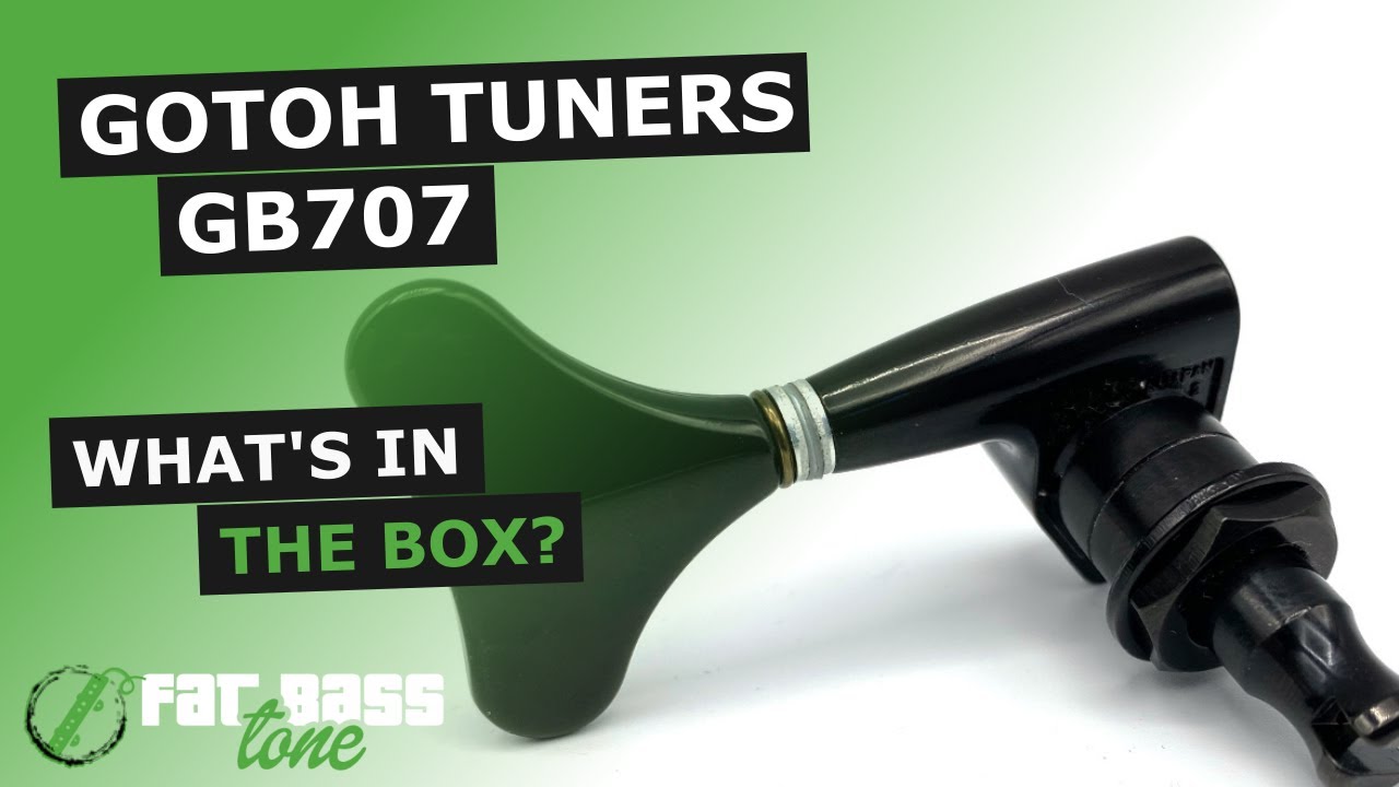 Gotoh GB707 Bass Tuner: What’s In The Box (A Close-Up Look)