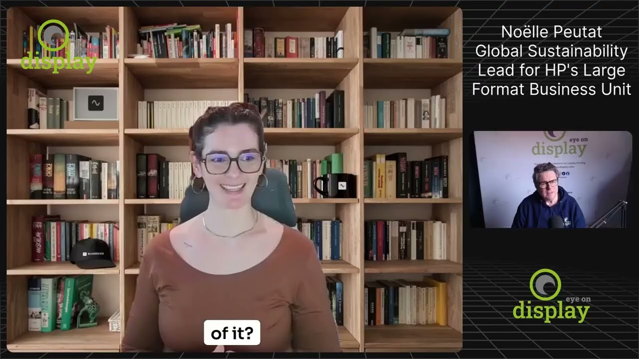 Noëlle Peutat on how HP helps print companies improve their sustainability