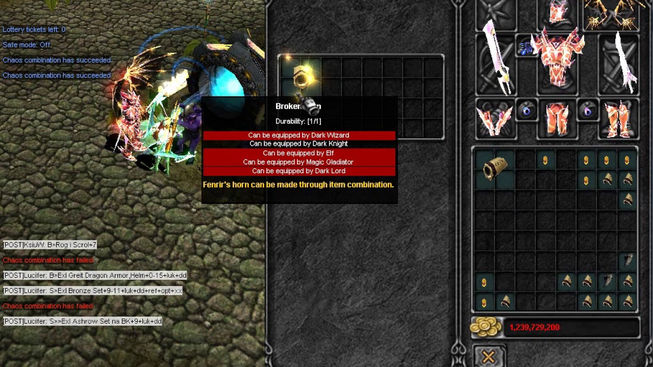 Mu Bless Fenrir