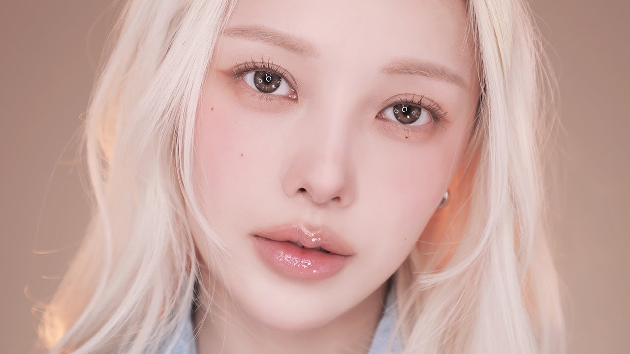 눈도, 볼도, 입술도 순한맛🤍 투명 베이지 메이크업 Perfect Natural&Mild Eyes, Cheeks, Lips! With Clean Beige Tone Makeup