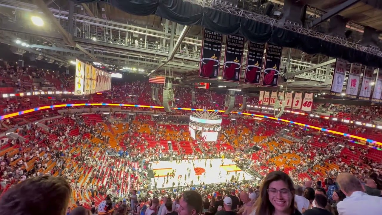 Miami Heat Playoffs 2024 - Kaseya Center Florida 4K 🇺🇸