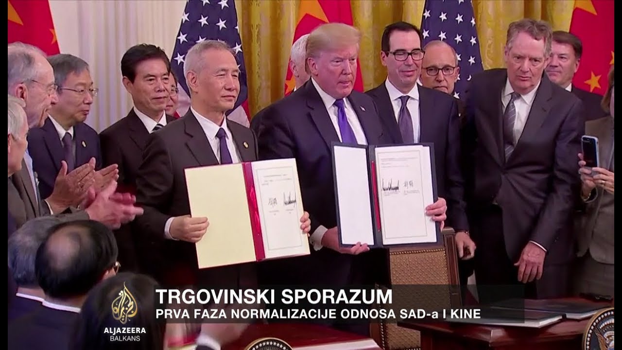 Al Jazeera Business: Trgovinski sporazum Kine i SAD-a
