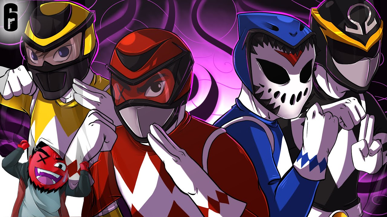 Rainbow Six: Siege | POWER RANGER RECRUIT CHALLENGE! (w/ H2O Delirious, Bryce, & Ohmwrecker)