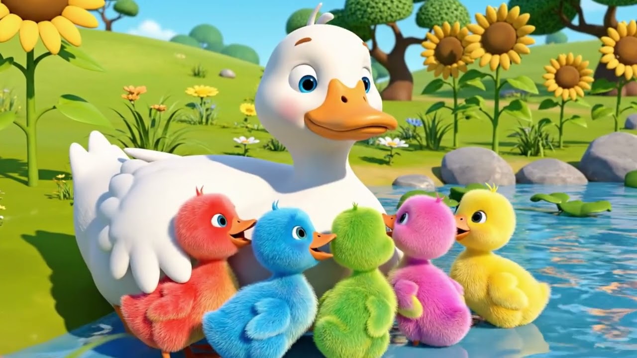 Kids Song   Five Little Ducks # 19
