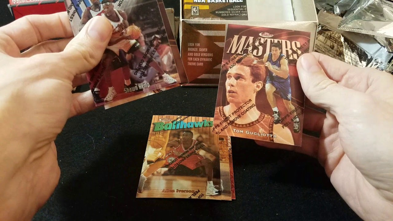 1997-98 Topps Finest series 1 Refractor heaven!  Kobe bryant