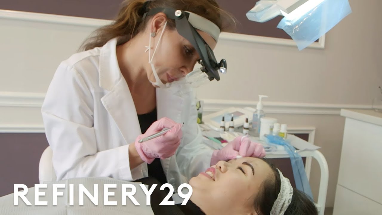 I Tried Eyebrow Microblading | Beauty With Mi | Refinery29