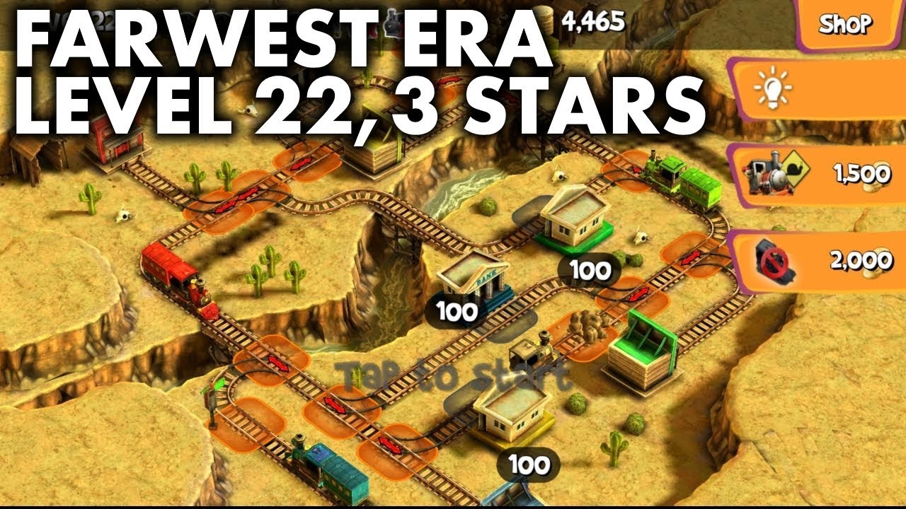 Train Crisis - Farwest Era Level 22, 3 Stars