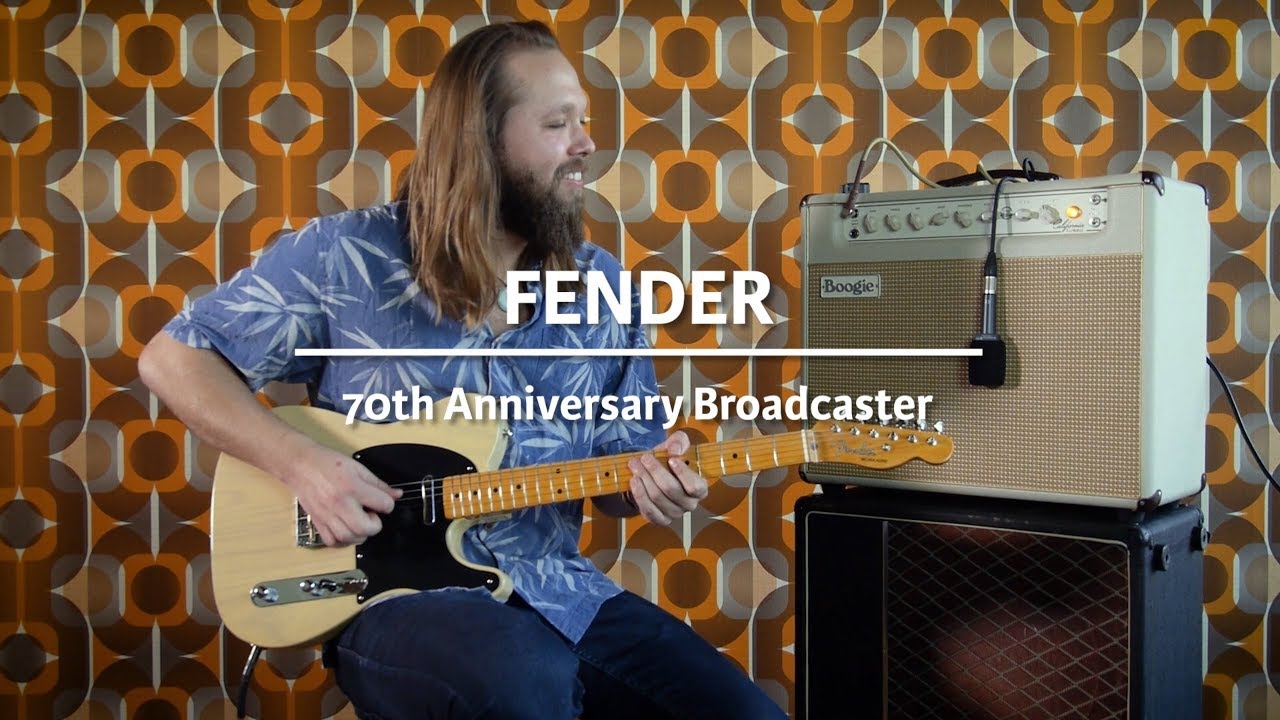 Fender 70th Anniversary Broadcaster played by Leif de Leeuw | Demo @ The Fellowship of Acoustics