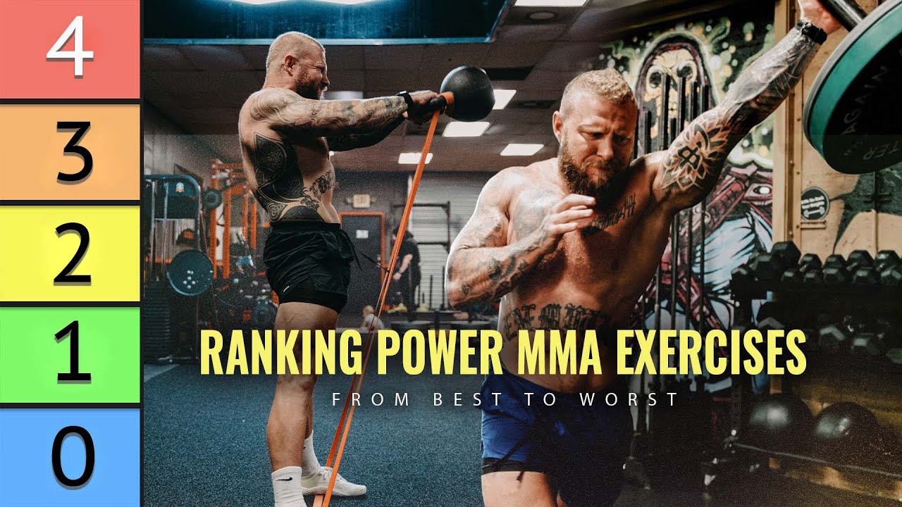 Ranking the Top MMA Power Exercises from BEST to WORST!