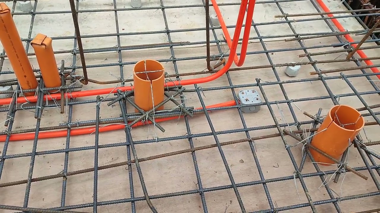 installation of pipe sleeves #work #plumbing #aboutconstruction