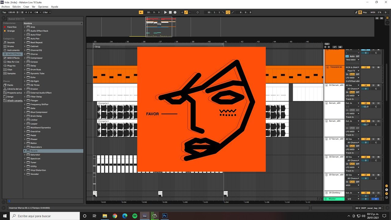 FAVOR (Vindata + Skrillex + NSTASIA) | ABLETON LIVE TUTORIAL | REMAKE