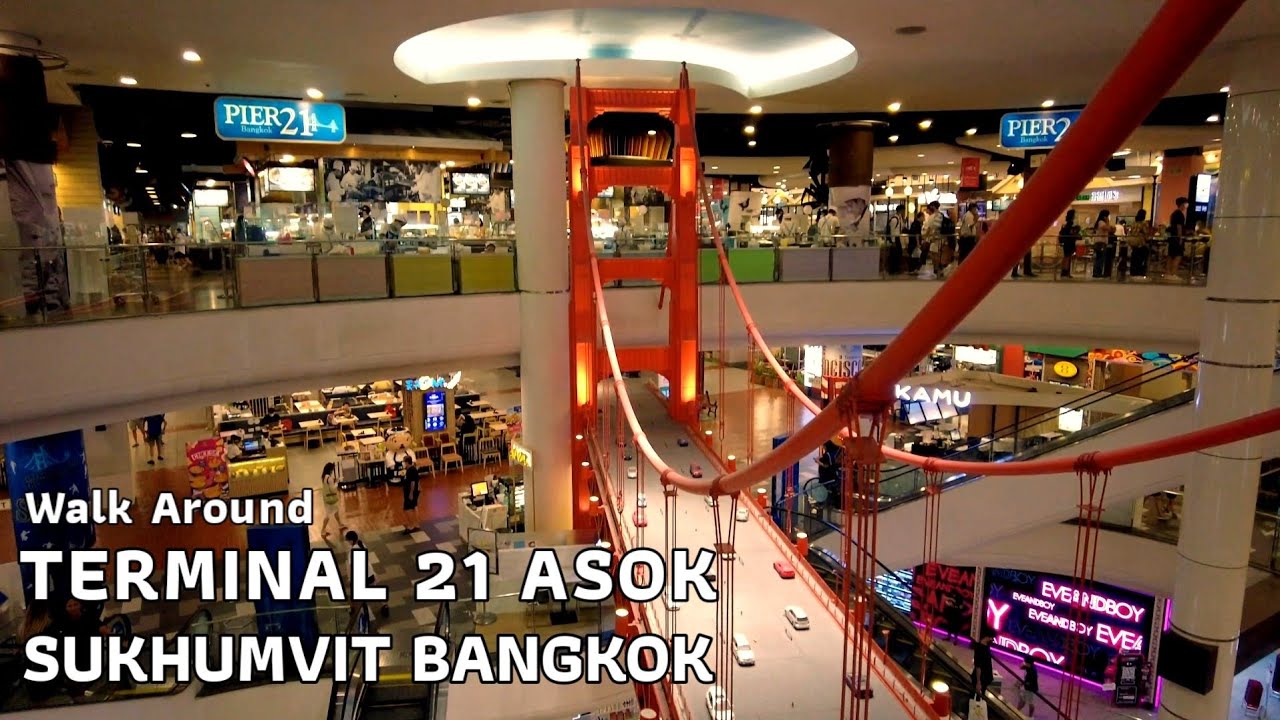 Walk Around Terminal 21 Asok Sukhumvit Bangkok Thailand