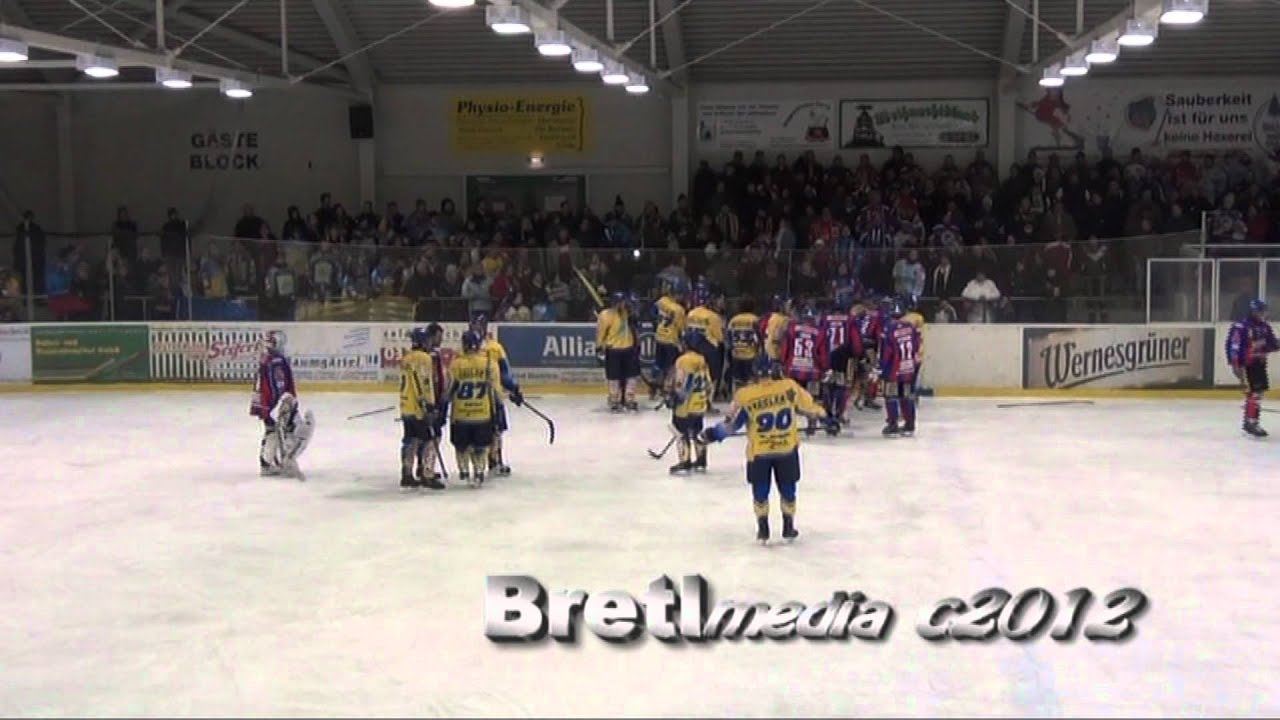 Eishockey Derby Massenschlägerei EHV Schönheide 09 VS. Wild Boys Chemnitz 29.01.2012 HD